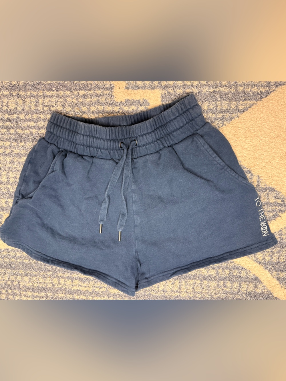 Good condition Vitality Balance Athletica Women’s Navy Lounge Shorts